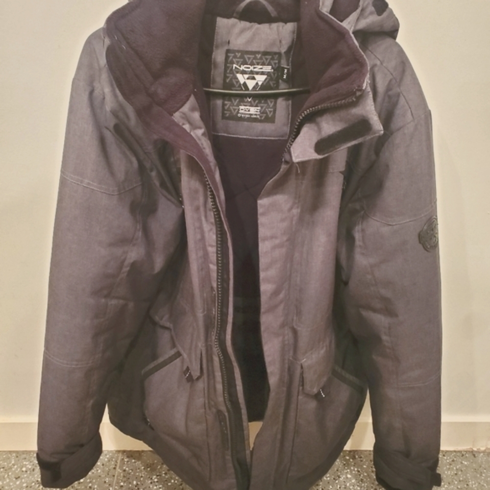 Noize parka weather guarded jacket canada medium coat
